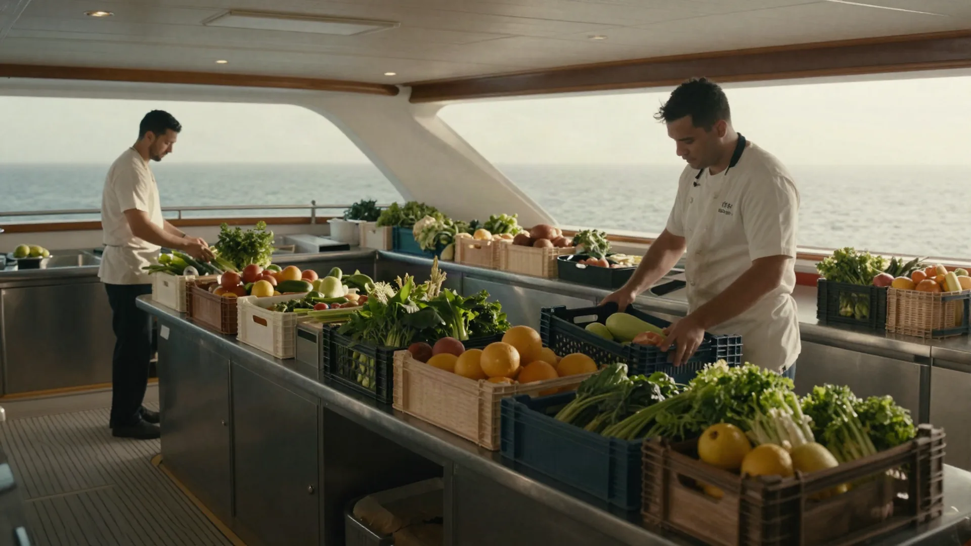Galley preparation