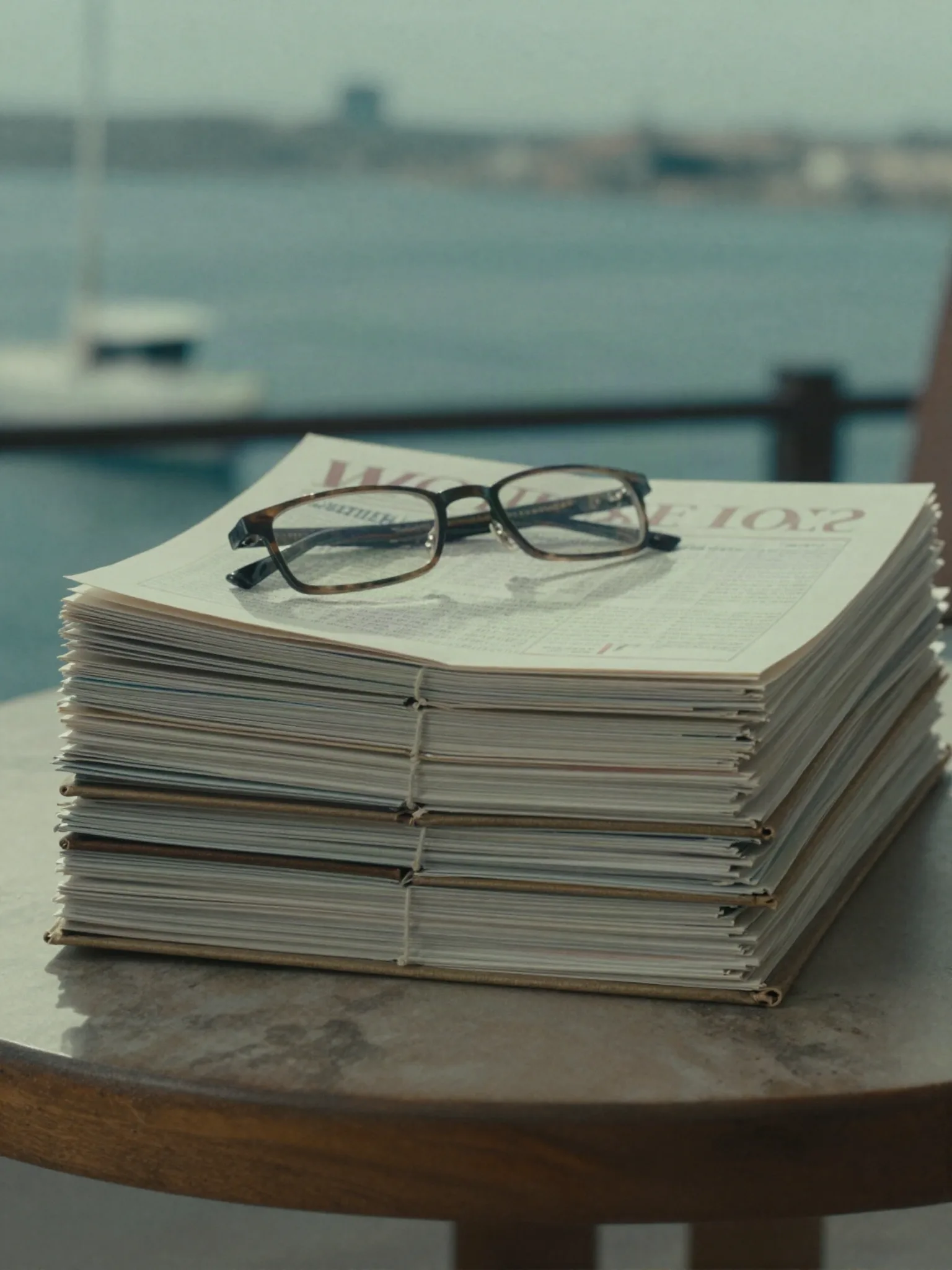 Owner reports laid out on a desk