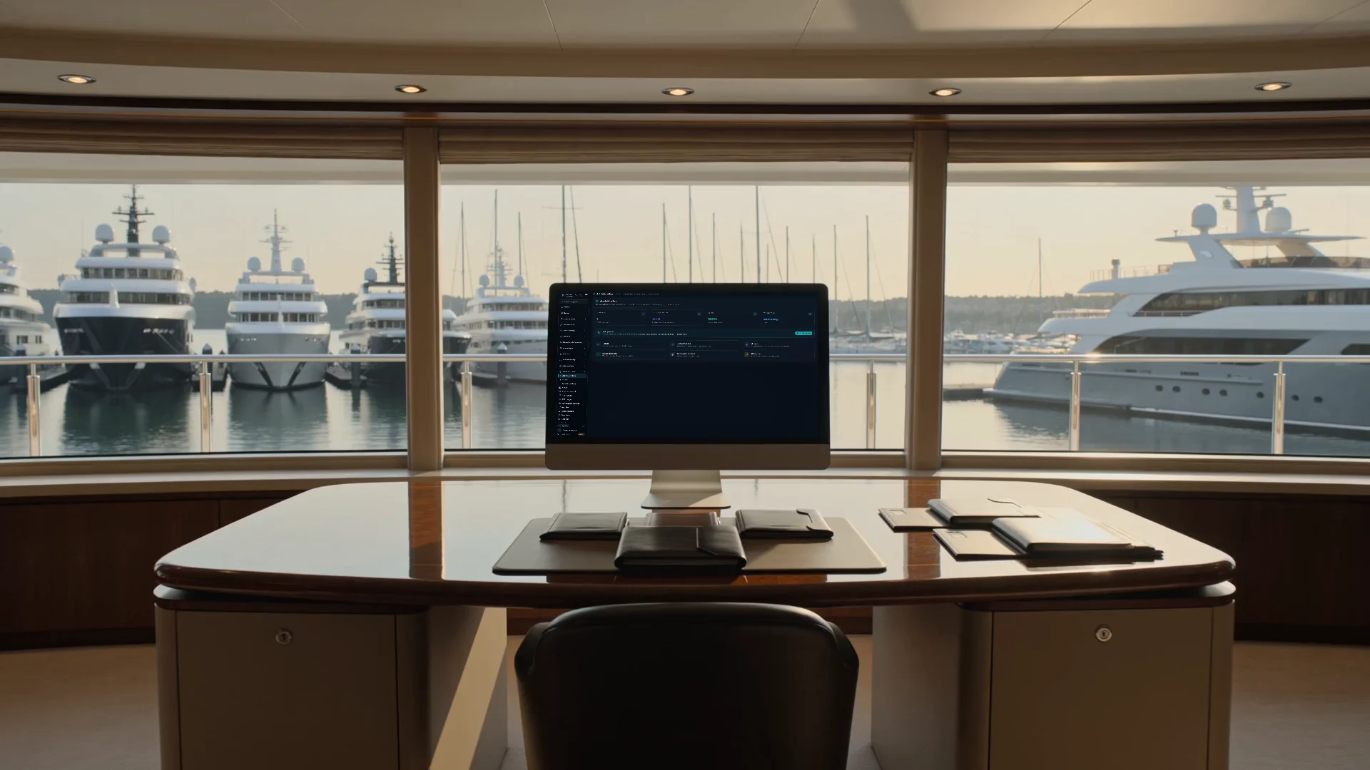 A working environment for control with a physical Navis terminal