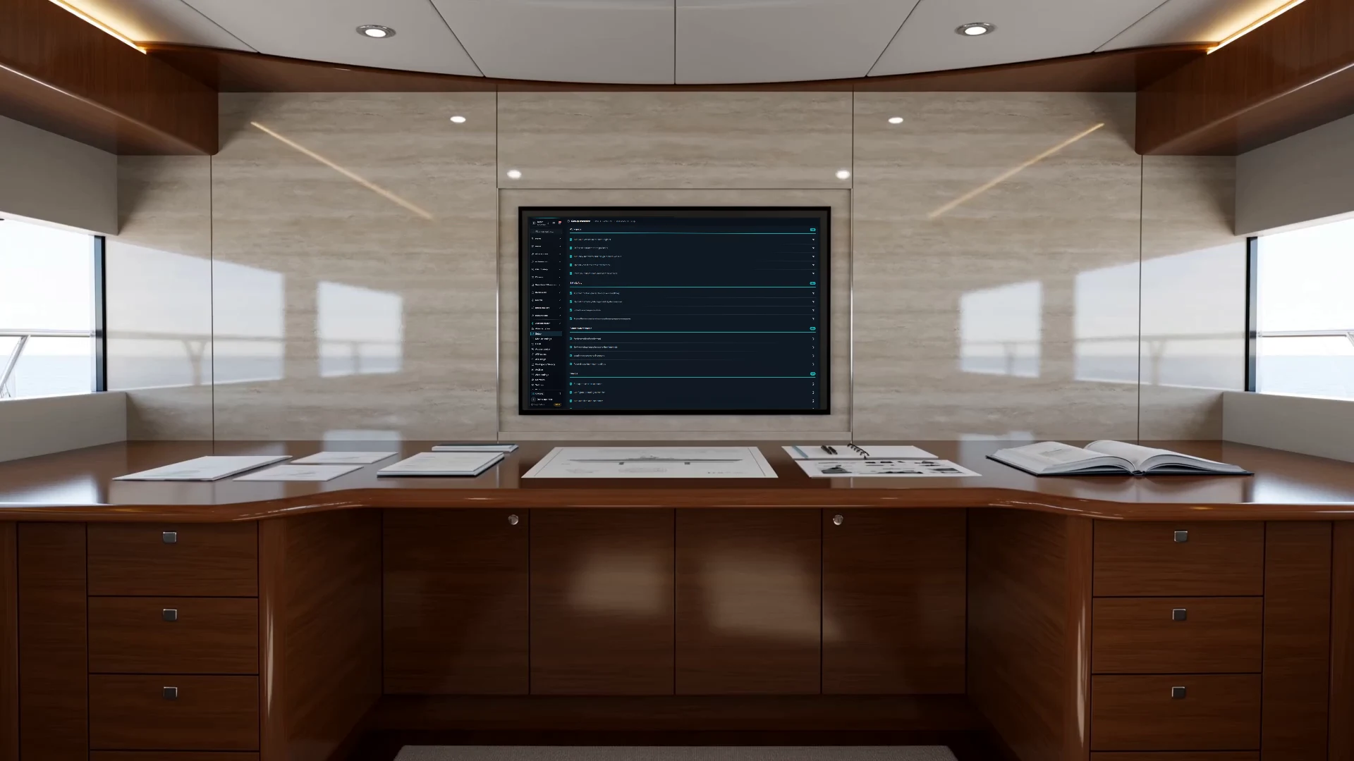 A working environment for implementation with a physical Navis terminal
