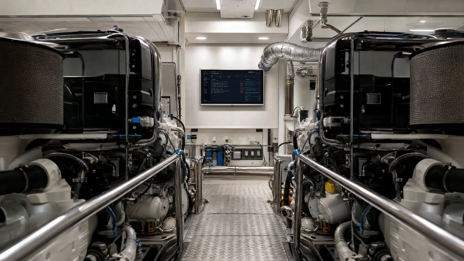 A working environment for maintenance with a physical Navis terminal