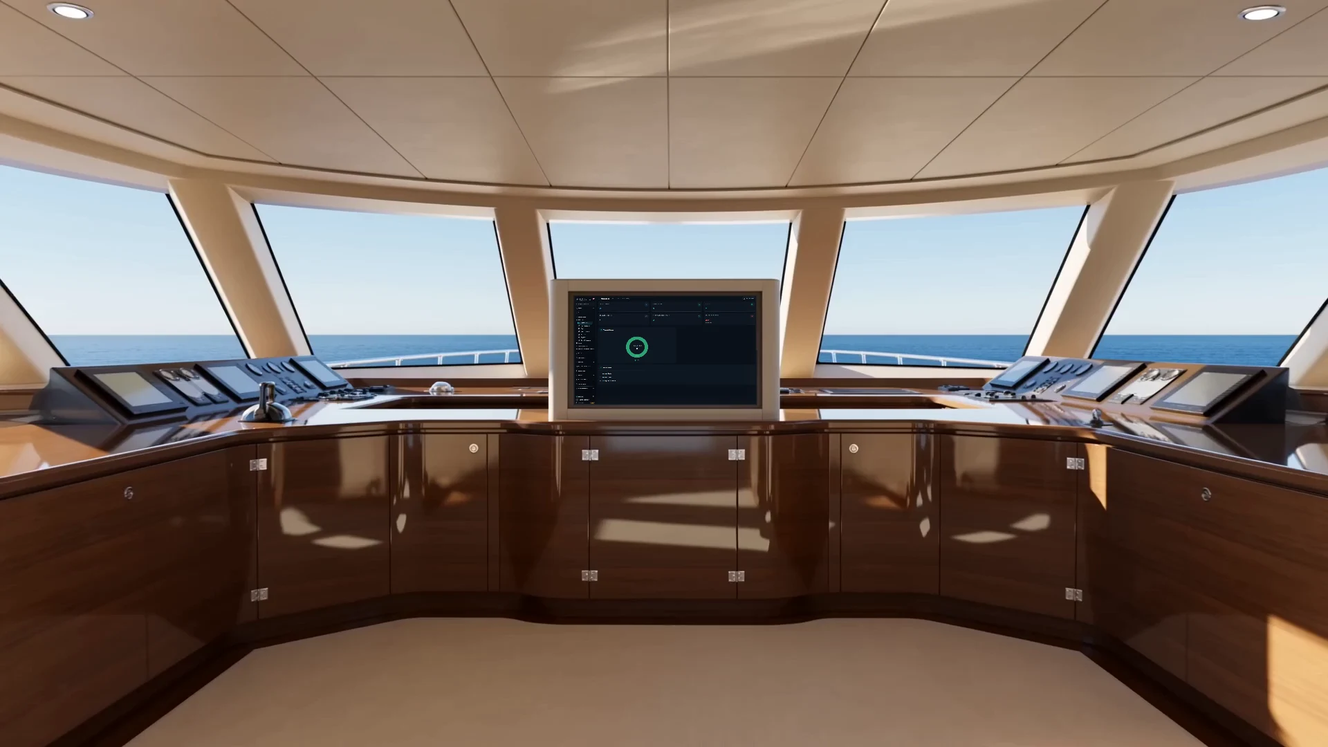 A working environment for platform with a physical Navis terminal